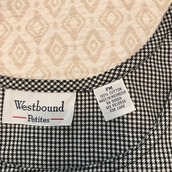 Westbound Houndstooth Mini Jumper- PM - Picture 3 of 5